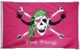 Flagge Pirat Pirate Princess Prinzessin - 90 x 150 cm von Flaggenfritze