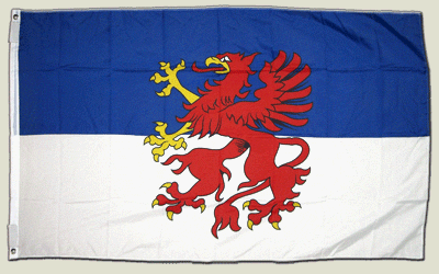 Flagge Pommern - 90 x 150 cm von Flaggenfritze