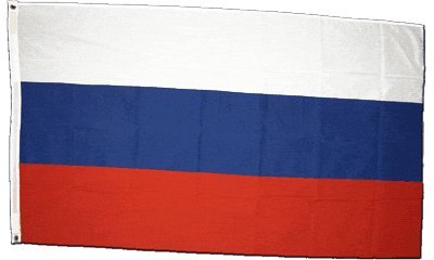 Flagge Russland - 60 x 90 cm von Flaggenfritze