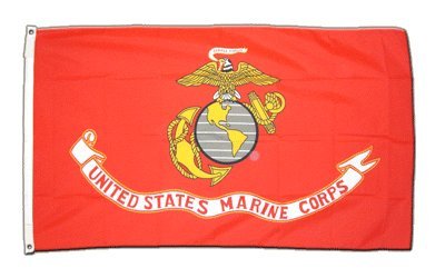Flagge USA US Marine Corps - 60 x 90 cm von Flaggenfritze