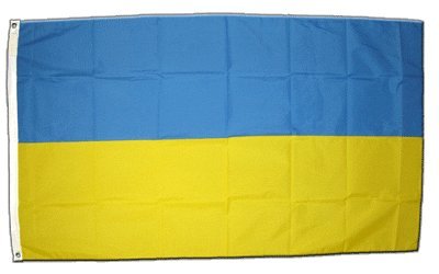 Flagge Ukraine - 60 x 90 cm von Flaggenfritze