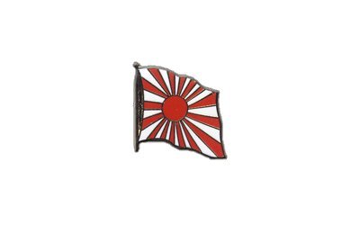 Flaggen-Pin/Anstecker Japan Kriegsflagge vergoldet von Digni