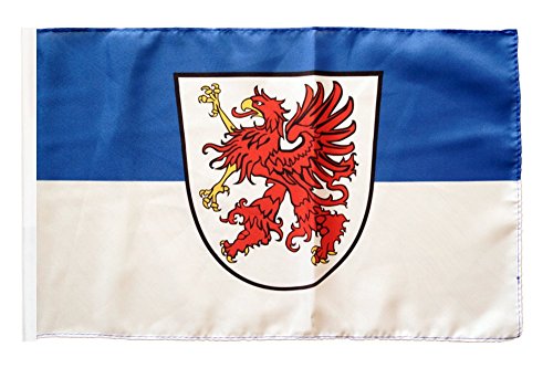 Flaggenfritze® Flagge Deutschland Vorpommern - 30 x 45 cm von Flaggenfritze