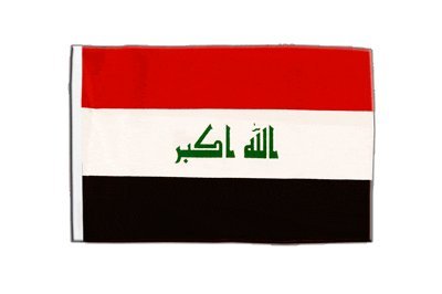 Flaggenfritze® Flagge Irak 2009-30 x 45 cm von Flaggenfritze