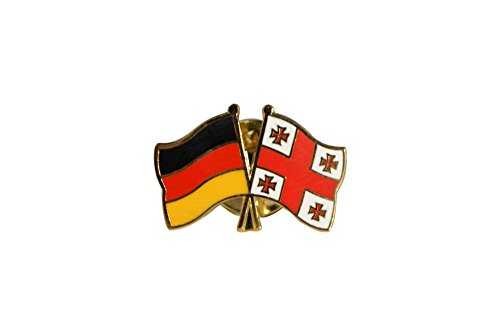 Flaggenfritze® Freundschaftspin Deutschland - Georgien von Flaggenfritze