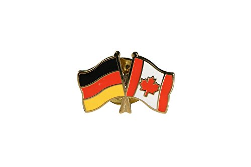 Flaggenfritze® Freundschaftspin Deutschland - Kanada von Flaggenfritze