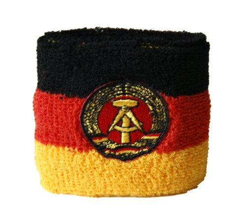 Flaggenfritze® Schweißband Deutschland DDR von Flaggenfritze