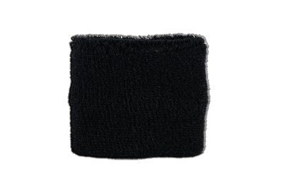 Flaggenfritze® Schweissband Einfarbig Schwarz von Flaggenfritze