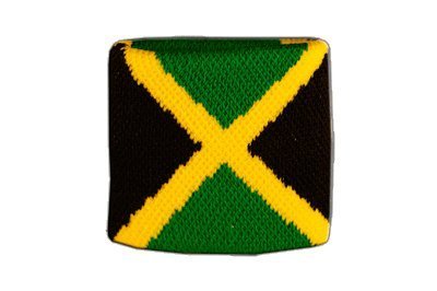 Flaggenfritze® Schweissband Flagge Jamaika von Flaggenfritze