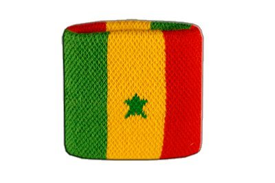 Flaggenfritze® Schweissband Flagge Senegal von Flaggenfritze