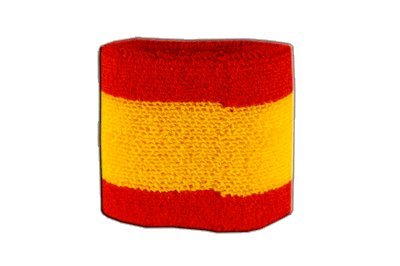 Flaggenfritze® Schweissband Flagge Spanien von Flaggenfritze