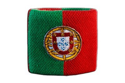 Flaggenfritze® Schweissband Portugal von Flaggenfritze