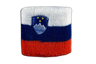 Flaggenfritze® Schweißband Slowenien von Flaggenfritze