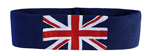 Flaggenfritze® Stirnband mit Großbritannien Flagge von Flaggenfritze