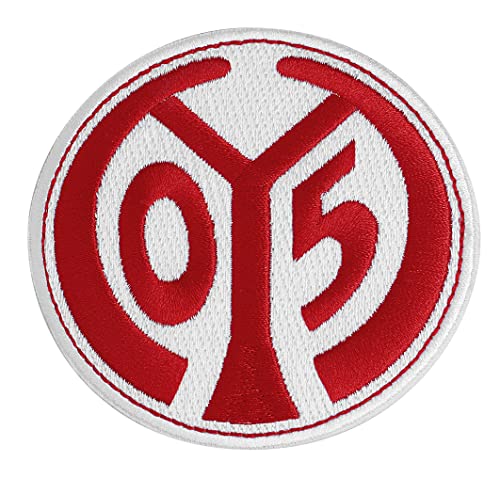 Flaggenfritze Aufnäher 1. FSV Mainz 05 Logo + gratis Aufkleber von Flaggenfritze
