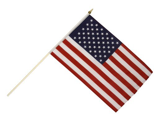 Flaggenfritze Stockflagge USA - 30 x 45 cm von Flaggenfritze