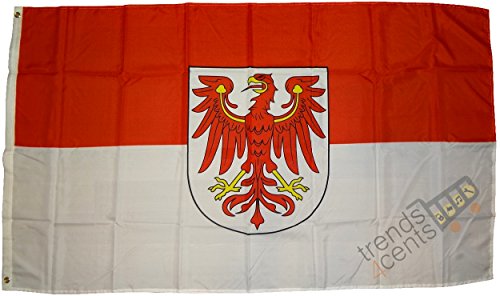 XXL Flagge Fahne Deutschland Brandenburg 150 x 250 cm von Flaggenfritze