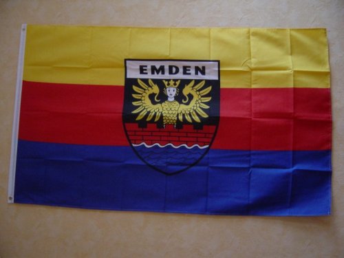 Fahnen Flaggen EMDEN 150 x 90 cm Fahne Flagge von Flaggenladen