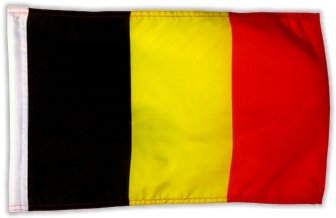 Fahne Flagge Belgien 30 x 45 cm von Flags4You