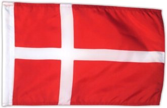 Fahne Flagge Dänemark 30 x 45 cm von Flags4You
