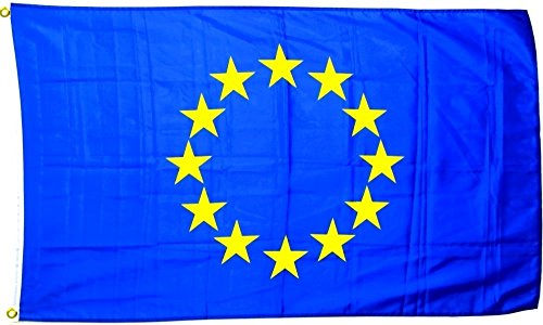 Fahne Flagge Europa 30 x 45 cm von Flags4You