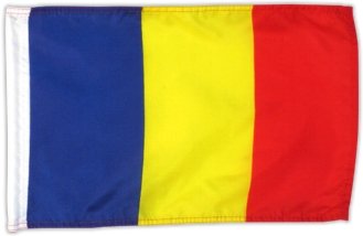 Fahne Flagge Rumänien 30 x 45 cm von Flags4You