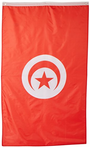 Fahne Flagge Tunesien 90 x 150 cm [Spielzeug] von Flags4You