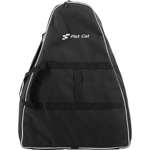 Flat Cat Trolley Bag schwarz von Flat Cat