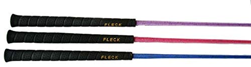 Fleck Reitgerte Glitzer Fashion-Color Griff 110cm Größe/Farbe 110cm / pink von Fleck