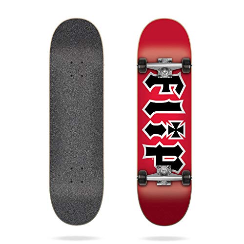 Flip Hkd Red 7.75" Skateboard Complete, bunt, Einheitsgröße von Flip