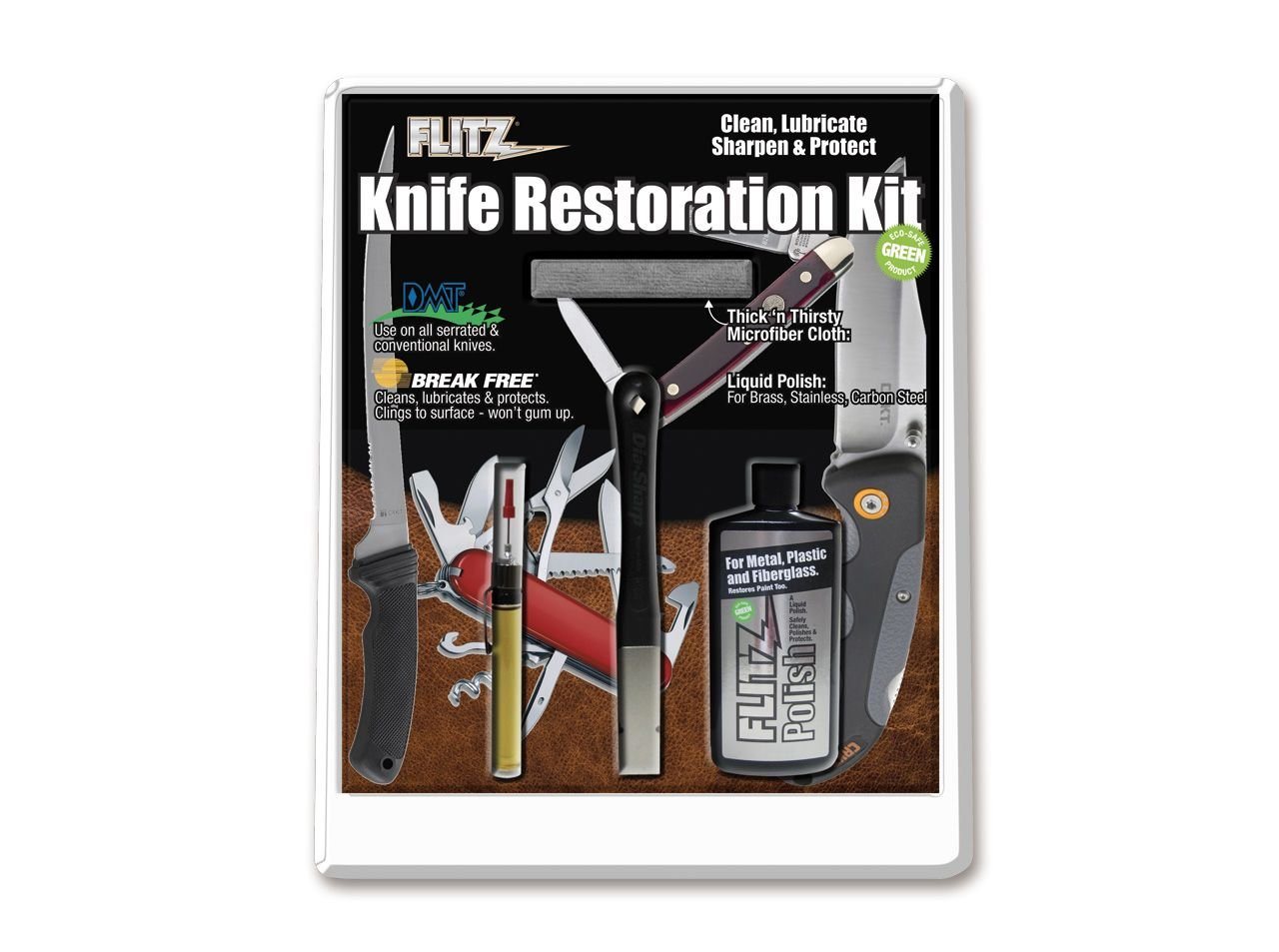 Flitz Taschenmesser Knife Restauration Kit von Flitz
