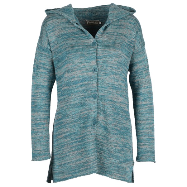 Flomax - Women's Oversize Kapuzenjacke Lilly - Freizeitjacke Gr 36/38 türkis von Flomax