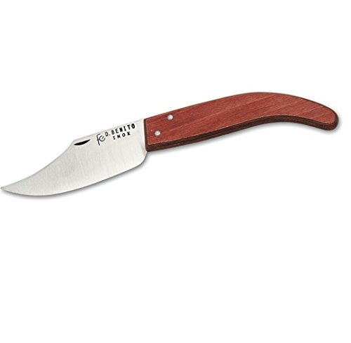 Flores Cortés - Messer mit Spitze Mlo, Andaluz 90 mm, Edelstahl. von Flores Cortés