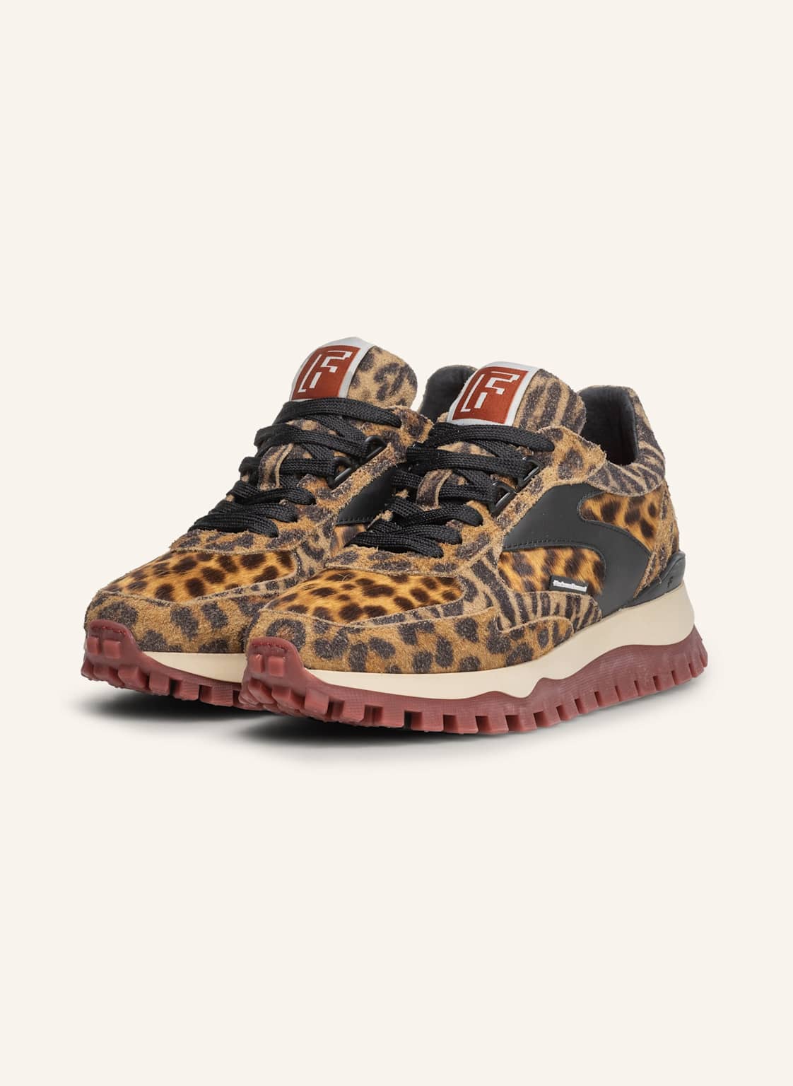 Floris Van Bommel Sneaker Grommi 04 braun von Floris van Bommel
