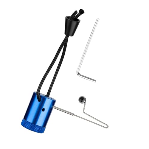 Florisync Effiziente Squeeze Action Baits Spender Aluminiumlegierungen Kompaktfischgeräte Für Verschiedene Bis Zu 4 cm Universelle Lader von Florisync