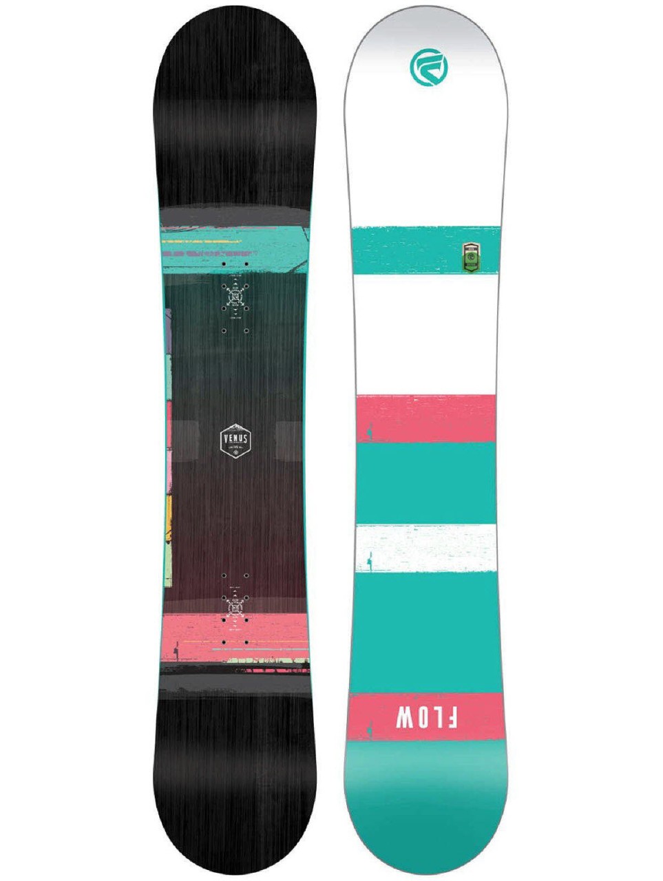 Snowboard Board Venus Black 2015 von Flow