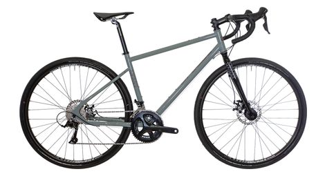 gravel bike fluide shimano sora 9v grau   schwarz 2023 von Fluide