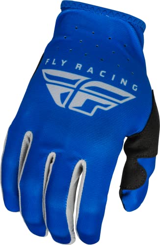 Fly Racing 2023 Erwachsene Lite Handschuhe (Blau/Grau, Größe S) von Fly Racing