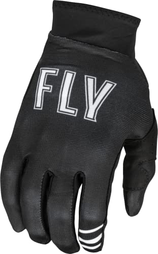 Fly Racing 2023 Erwachsene Pro Lite Handschuhe (Schwarz, Medium) von Fly Racing