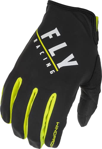 Fly MX-Gloves Windproof Lite Black-Hi.vis. 10-L von Fly Racing