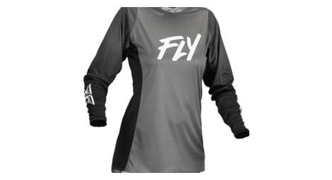 fly lite damen langarmtrikot grau   schwarz von Fly Racing