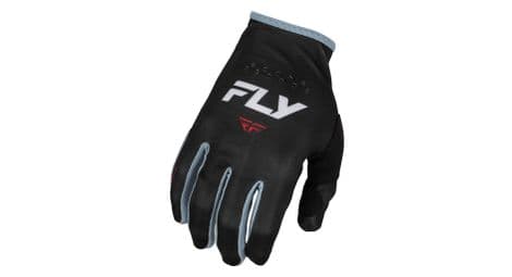 fly lite handschuhe schwarz weis rot von Fly Racing