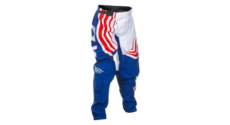 fly racing f 16 jugendhose rot weis blau von Fly Racing