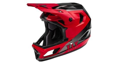 fly racing rayce integralhelm schwarz   rot von Fly Racing