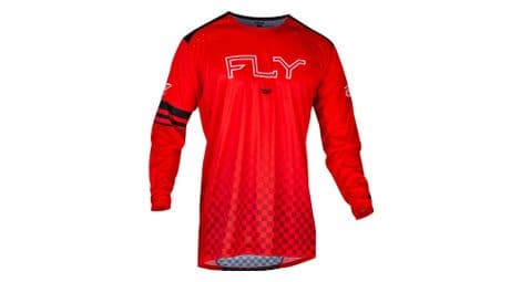 fly rayce langarmtrikot rot von Fly Racing