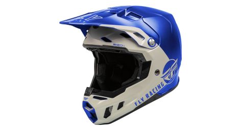 integralhelm fly racing fly formula cc centrum metallic blau   hellgrau von Fly Racing