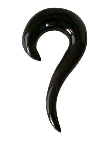 Fly Style Piercing Ohr Expander aus Horn - Dehnschnecke Dehnspirale Dehnungsschnecke Dehnsichel, Grösse:10 mm (Paar) von Fly Style