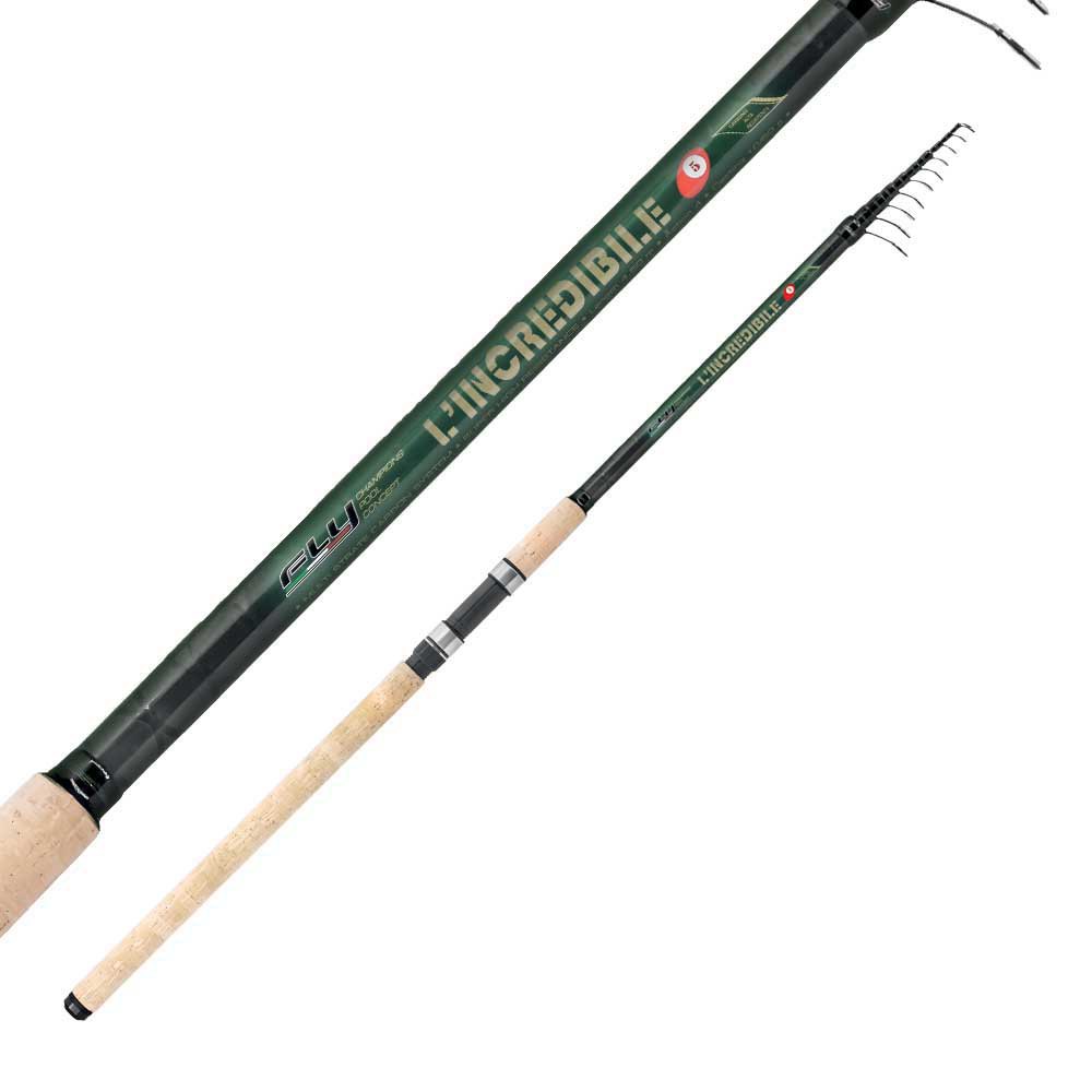 Fly Incredibile Tele Match Rod Silber 4.50 m / 20-80 g von Fly