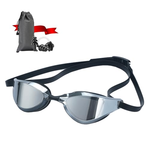 Focevi Schwimmbrille für Herren/Damen Anti-Beschlag Blendschutz UV-beständig/Erwachsene/Jugendliche/Männer,Profi Schwimmbrillen Brille von Focevi