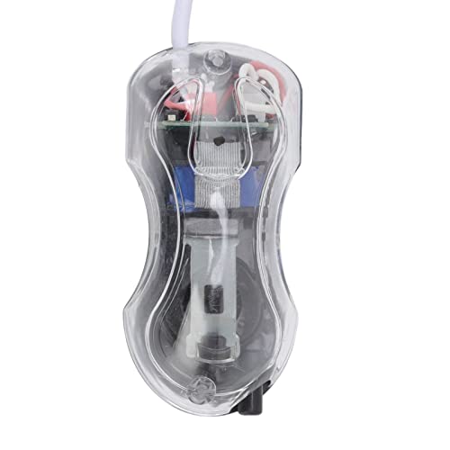 USB-Aquarium-Luftpumpe, DC 5 V 0,8 W 13 Kpa Energiesparende wiederaufladbare tragbare Aquarium-Luftpumpe Praktische, Bequeme, langlebige, effiziente, leise Sauerstoffpumpe für Aquariumzubehör von Fockety